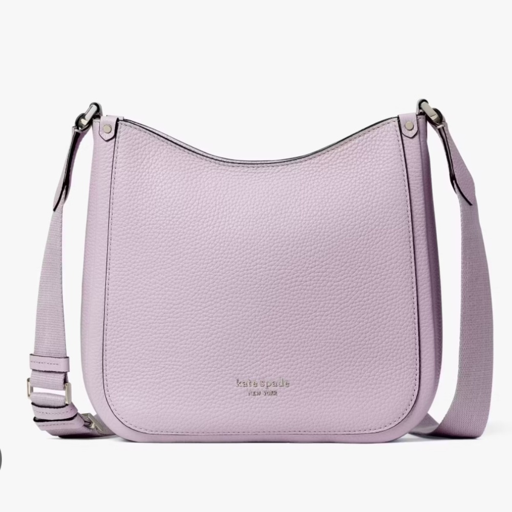 Roulette Medium Messenger Bag Light purple